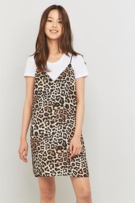 slip dress cheetah print