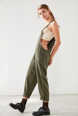 urban outfitters linen overalls