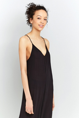 crinkle jumpsuit culotte