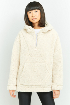 urban outfitters teddy hoodie