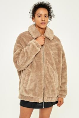 uo teddy coat