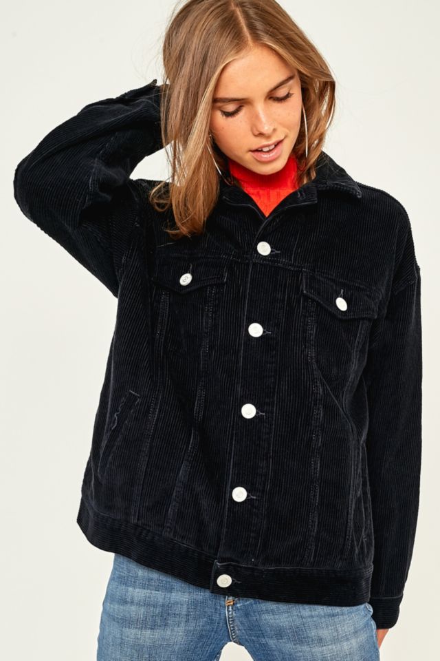 BDG Western Black Corduroy Jacket | Urban Outfitters UK