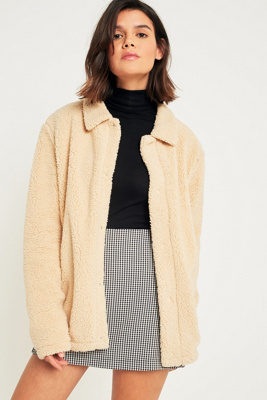 teddy bear jacket fila