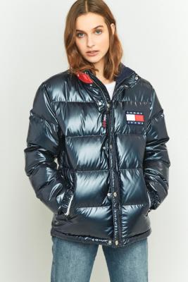 tommy jeans puffer jacket 90s