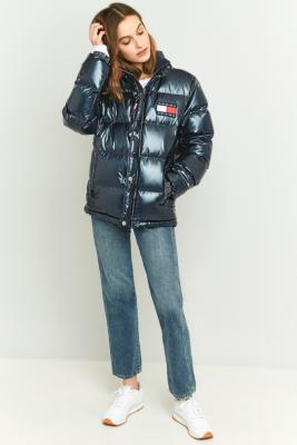 tommy hilfiger puffer jacket urban outfitters