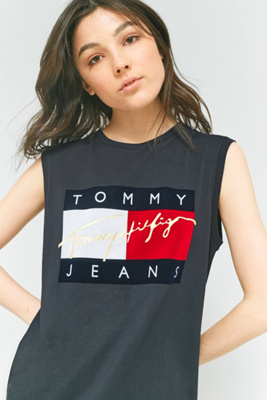 tommy hilfiger sleeveless t shirt