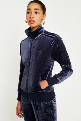 adidas velvet jacket womens