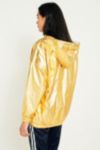 adidas gold windbreaker