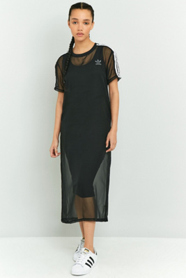 three stripe midi dress by adidas originals