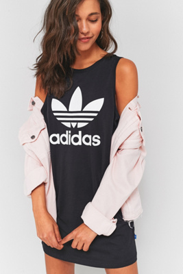 adidas trefoil tank dress