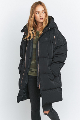 adidas longline puffer jacket