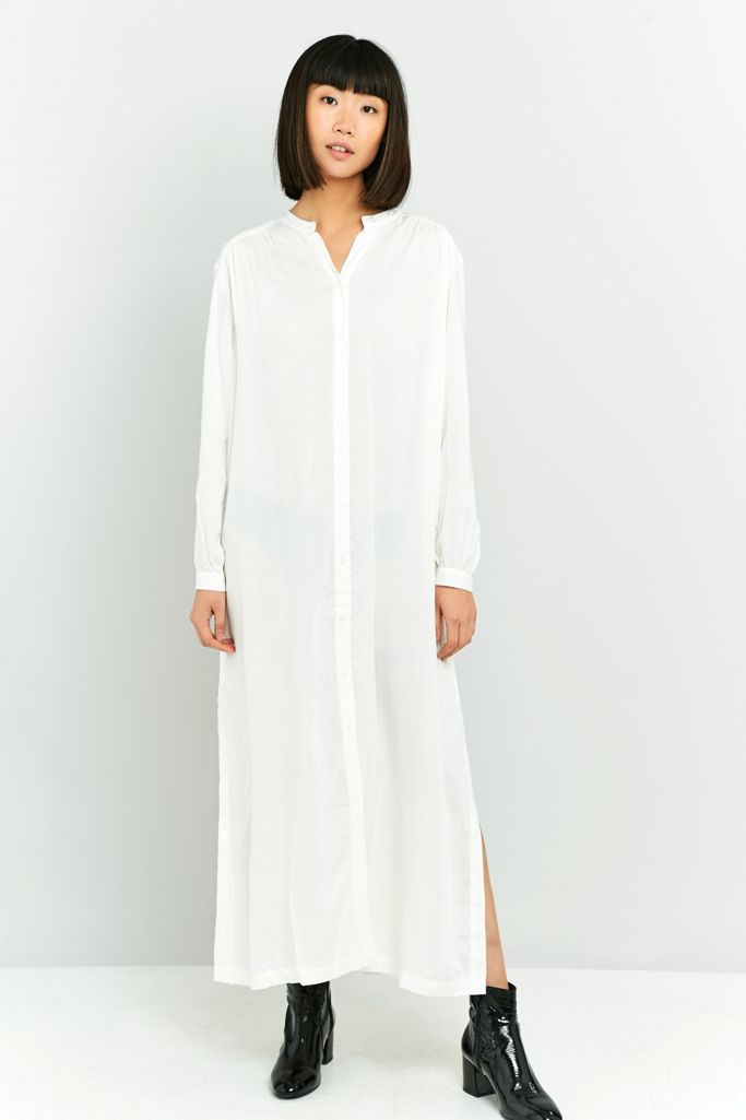 Rodebjer Art White Shirt Dress Urban Outfitters UK