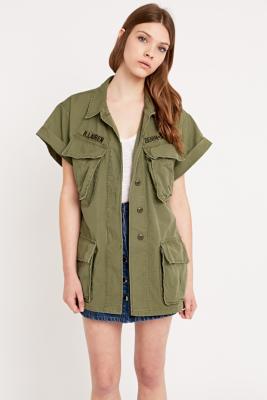 short sleeve military jacket