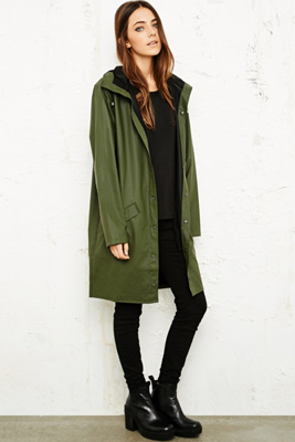 long waterproof jacket