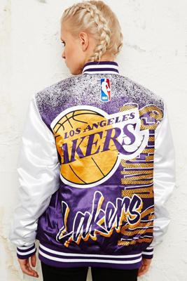 varsity jacket lakers