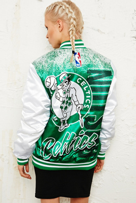 boston celtics college jacke