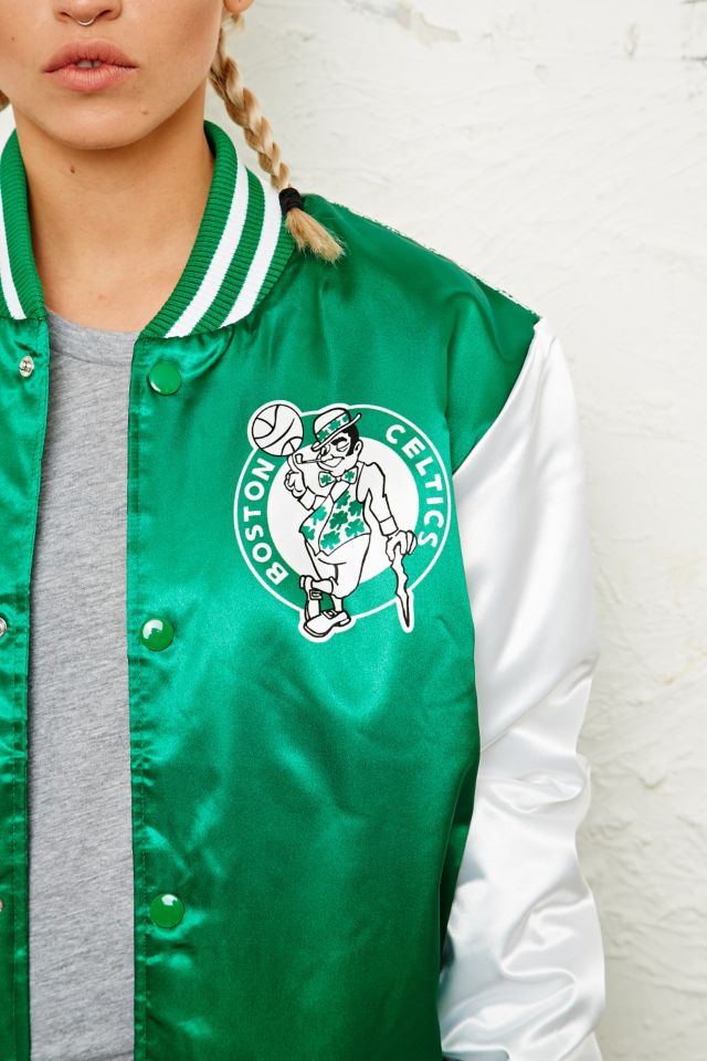 Mitchell Ness Boston Celtics College Jacke Urban Outfitters De