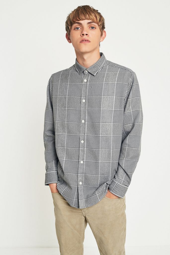 Loom California Houndstooth Shirt Urban Outfitters UK