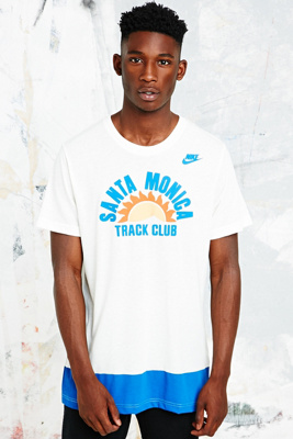 santa monica track club t shirt