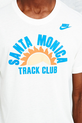 santa monica track club t shirt