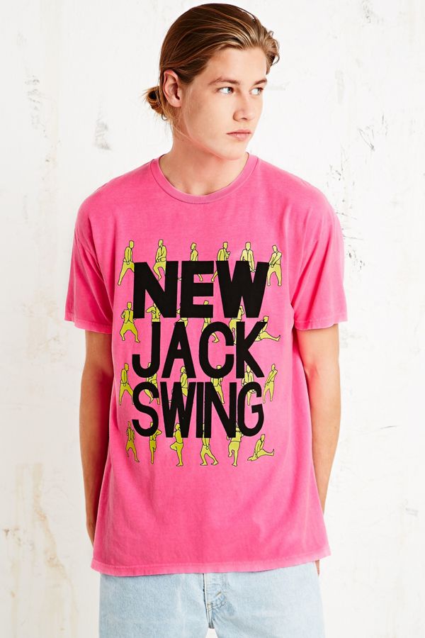 Stussy X Robin Clare New Jack Swing T Shirt In Rosa