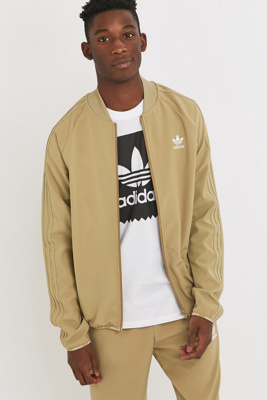 adidas originals bomber jacket in camel