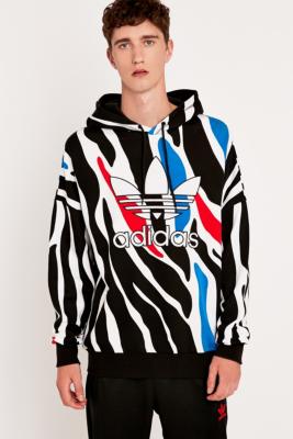 adidas zebra hoodie