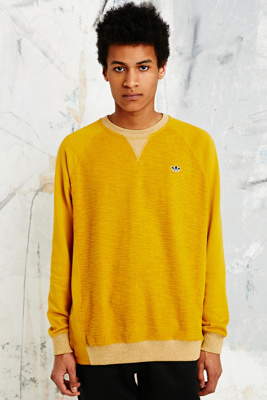 mustard adidas sweatshirt