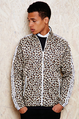 adidas leopard print jacket