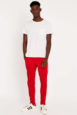 Adidas - Pantalon de jogging Beckenbauer rouge | Urban Outfitters FR