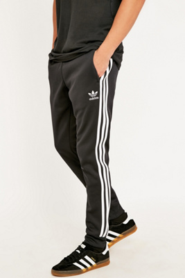 adidas superstar tracksuit bottoms in black