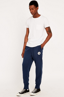 converse navy joggers