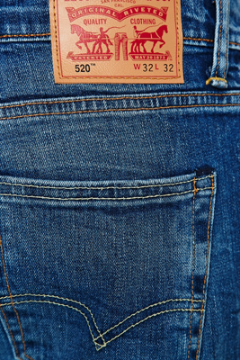 levis 520 tapered fit jeans