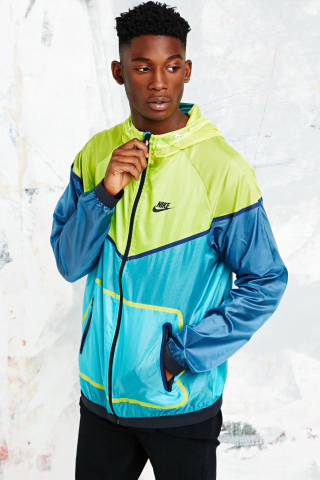 Nike Hyper Windbreaker Jacket in Teal | Urban Outfitters UK