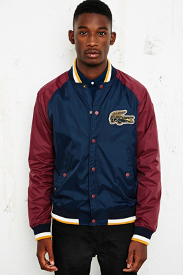 Lacoste Live - Blouson d'aviateur bleu marine | Urban Outfitters FR