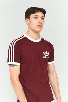 adidas california burgundy