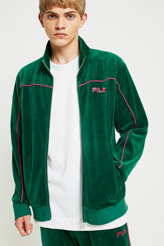 fila velour tracksuit