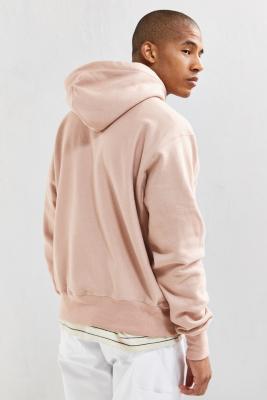 champion reverse weave hoodie rose uk