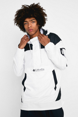 columbia challenger windbreaker white