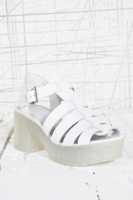 chunky jelly sandals