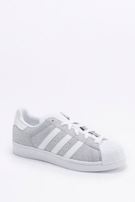 adidas superstar silver glitter