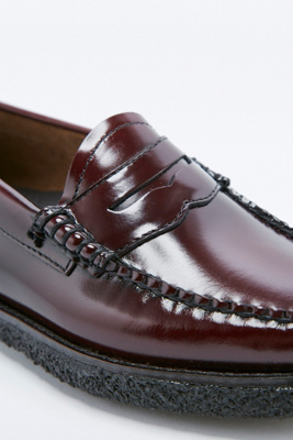 bass weejuns crepe sole