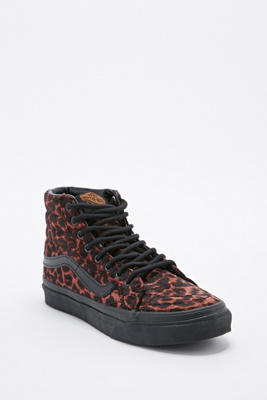 vans leopard montante