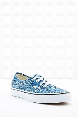 vans motif cachemir