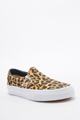 cheetah slip on vans