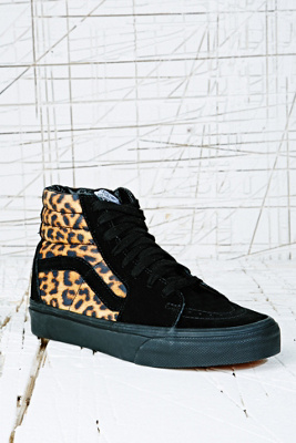 vans leopard montante