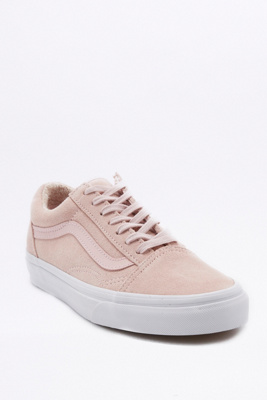 vans old skool daim rose