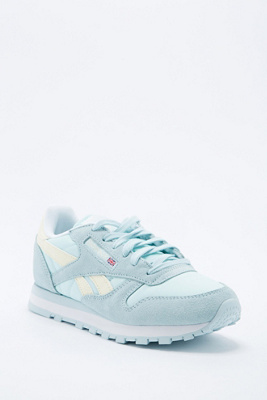 light blue reebok classics
