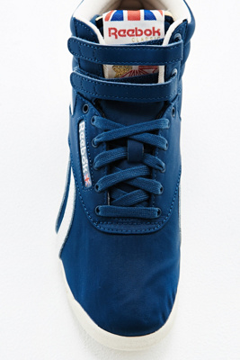 reebok montante bleu