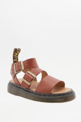 dr marten gryphon sandals tan